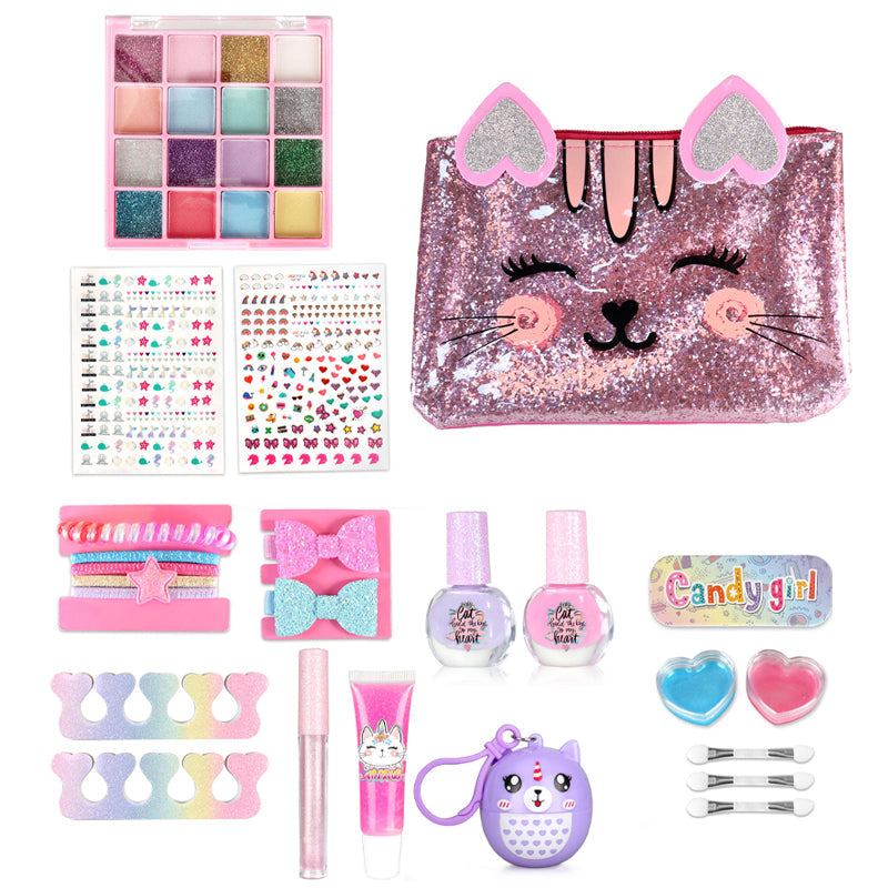 Kids DIY Makeup Cosmetic Set
