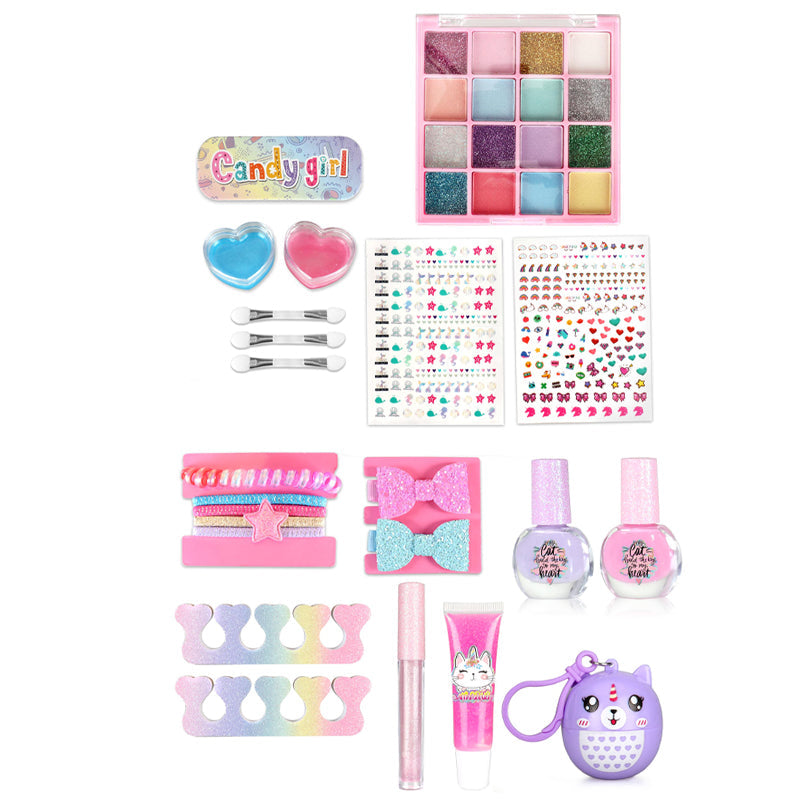 Kids DIY Makeup Cosmetic Set