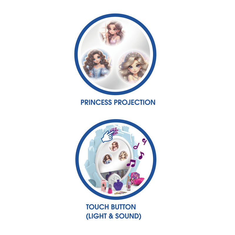 Beauty Dresser Set With Light And Music