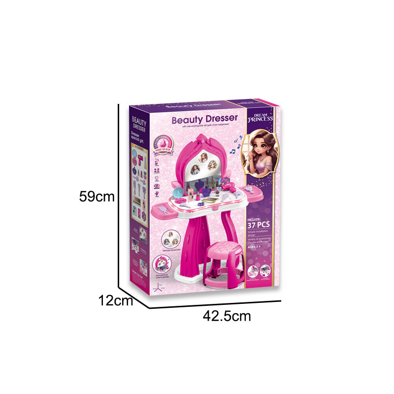 Beauty Dresser Set With Light And Music