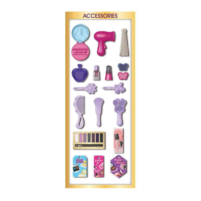 Beauty Dresser Set With Light And Music