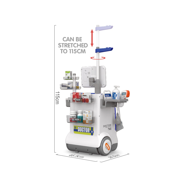 Medical Trolly With Light And Sound