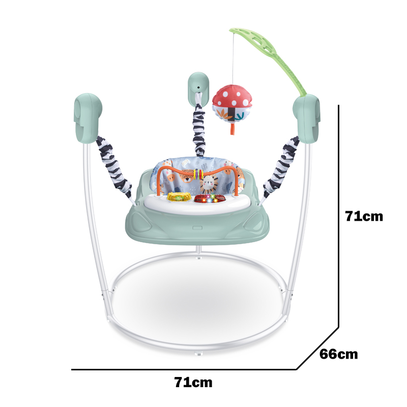 婴儿跳跳椅/带音乐,2*AA无包电
