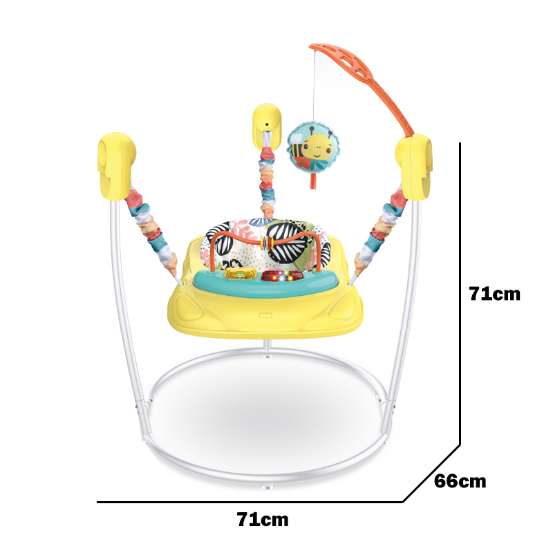 婴儿跳跳椅/带音乐,2*AA无包电