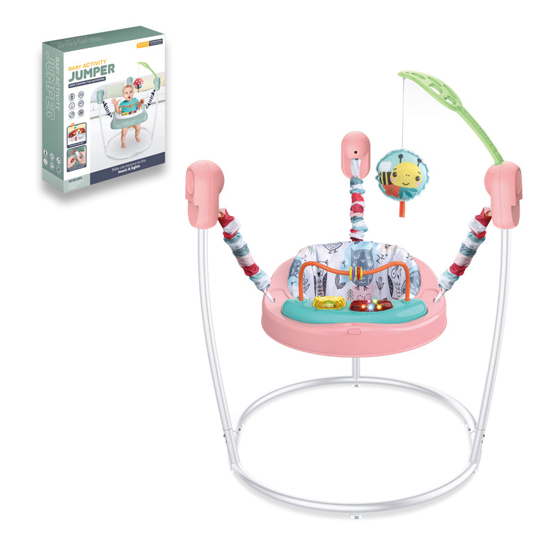 婴儿跳跳椅/带音乐,2*AA无包电