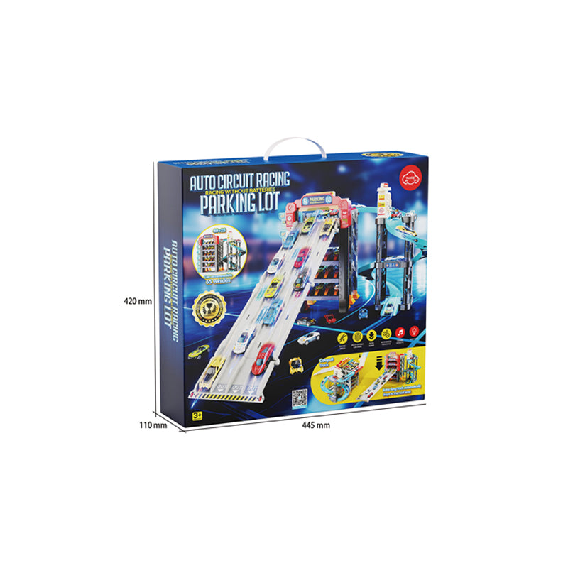 Parking Ground With Light And Sound