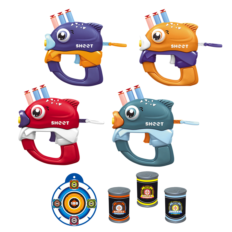 Soft Shot-Gun Set 4-C Ass'D