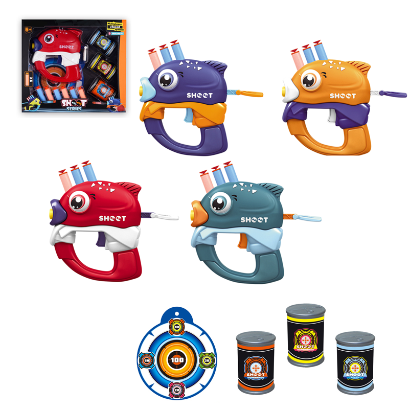 Soft Shot-Gun Set 4-C Ass'D