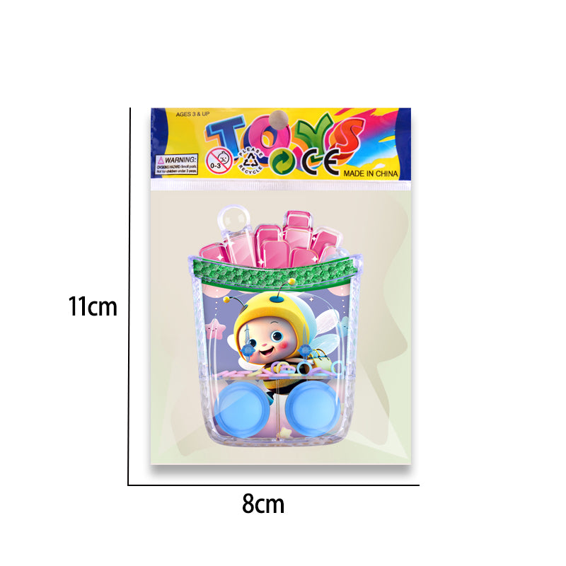 多款镭射动物全透明薯条水机