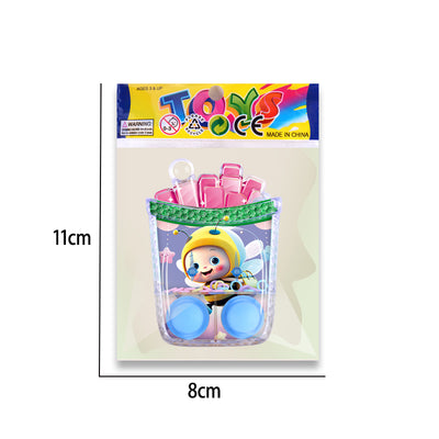 多款镭射动物全透明薯条水机