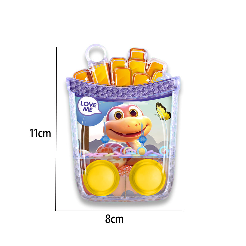 多款镭射动物全透明薯条水机