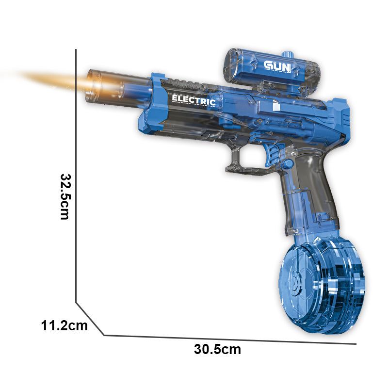B/O Water Gun With Light 2-C Ass'D