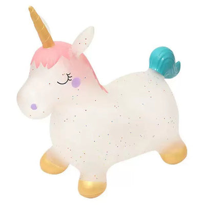 充气透明独角兽