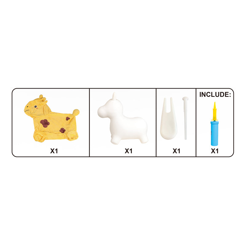 Inflatable Jumping Giraffe