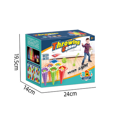 3 In 1 Throwing Game With Light