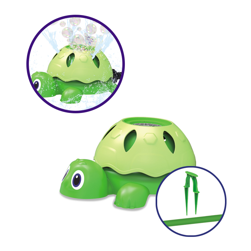 二合一户外喷水&喷泡泡龟