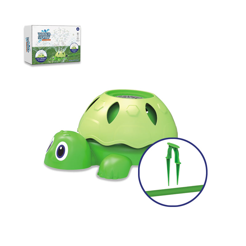 二合一户外喷水&喷泡泡龟