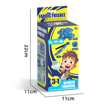 布艺飞盘 3款混装（3个装）