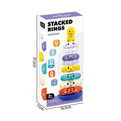 2 In 1 Stacked Rings