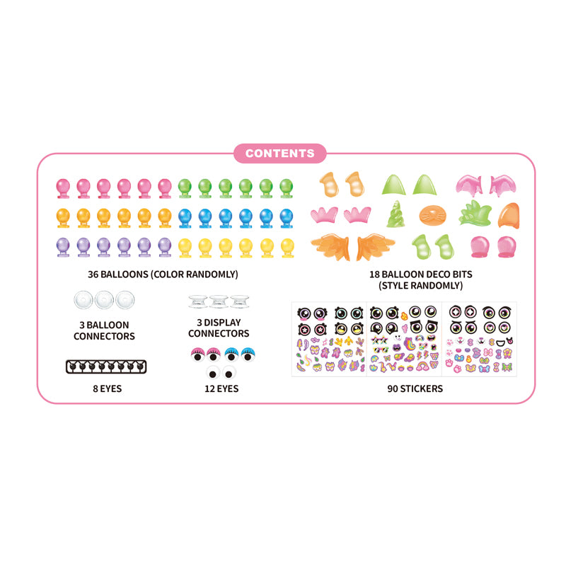 DIY Balloon Inflator Set 2-C Ass'D