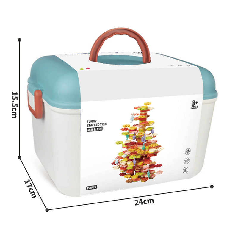 152Pcs Stacked Tree Balancing Game
