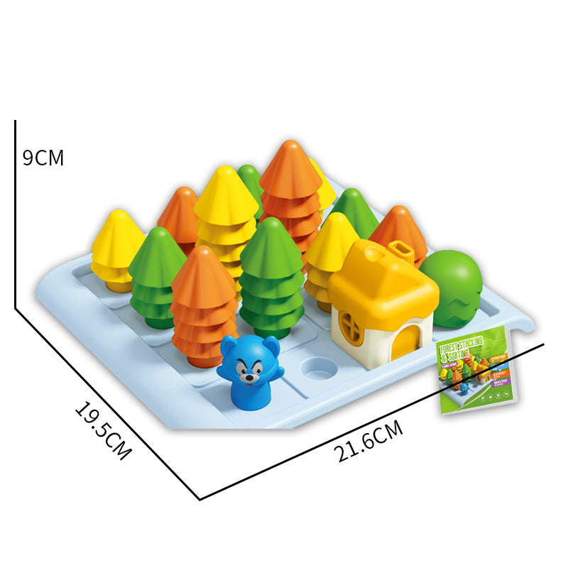 2 In 1 Guarding Cheese + Forest Stacking