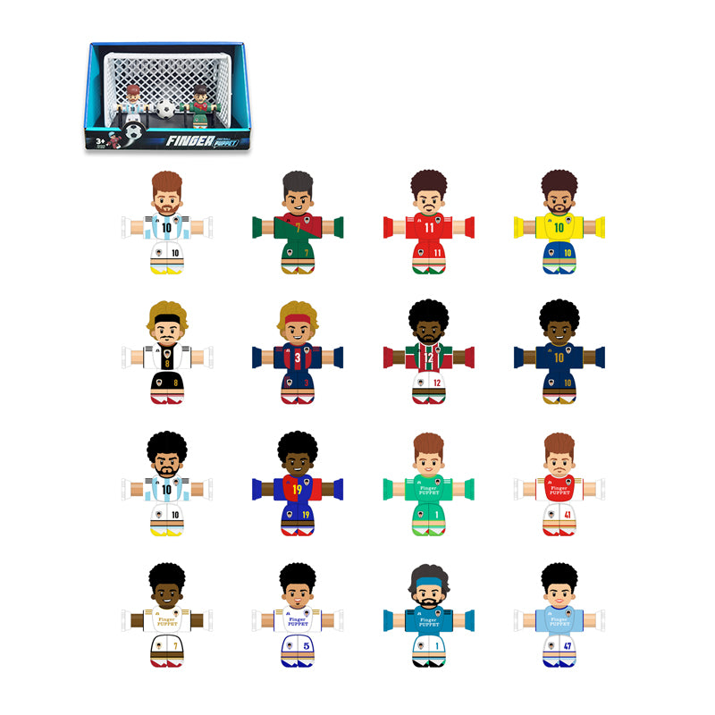 八款解压足球/配2运动员,1球,1球门