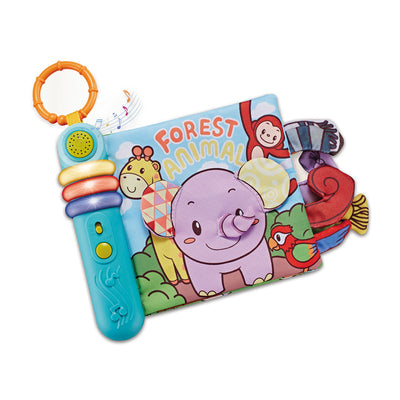 Baby Animal Cloth Book With Music