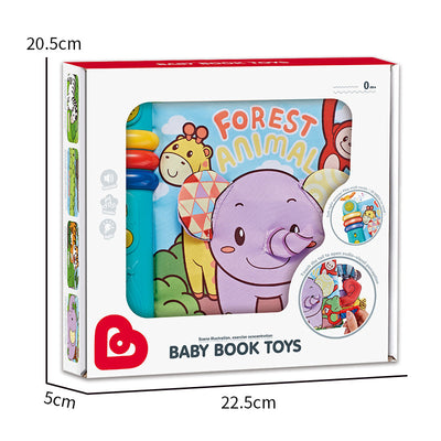 Baby Animal Cloth Book With Music