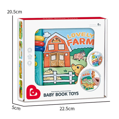 Baby Ranch Cloth Book With Music