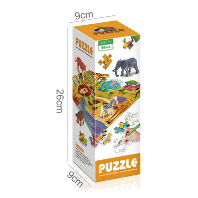 2 In 1 Painting Puzzle Set