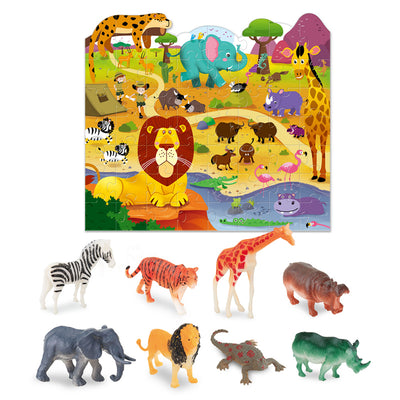 2 In 1 Painting Puzzle Set