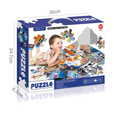 2 In 1 Painting Puzzle Set