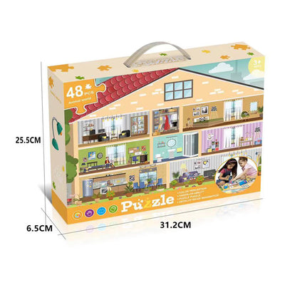 2 In 1 Painting Puzzle Set