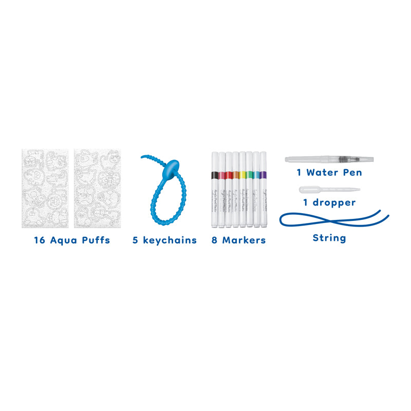 3D Art Aqua Puffs Set