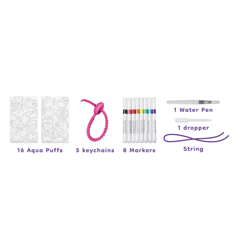 3D Art Aqua Puffs Set