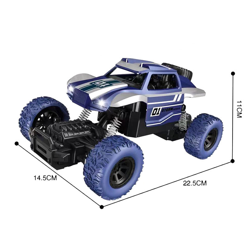 1:16 4-Way R/C Car With Light 3-C Ass'D