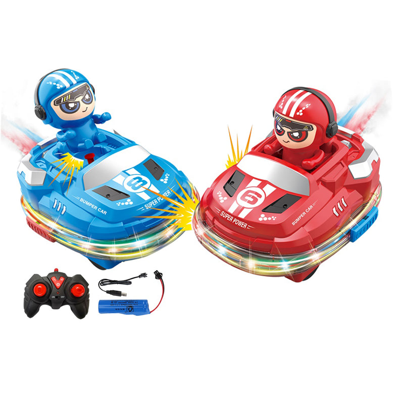 2.4G R/C Ejection Bumper Car With Light And Music