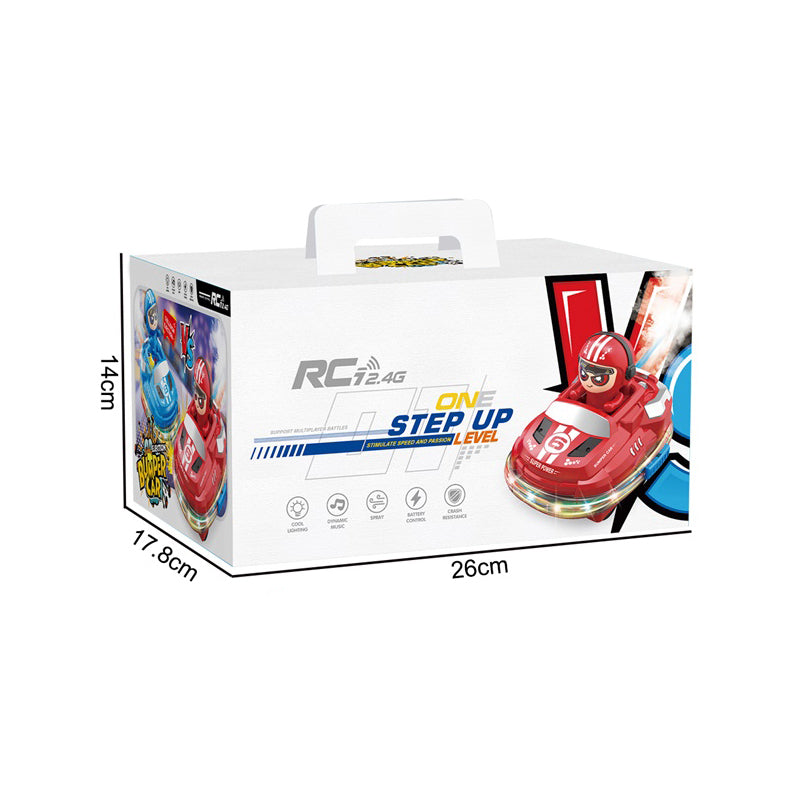 2.4G R/C Ejection Bumper Car With Light And Music
