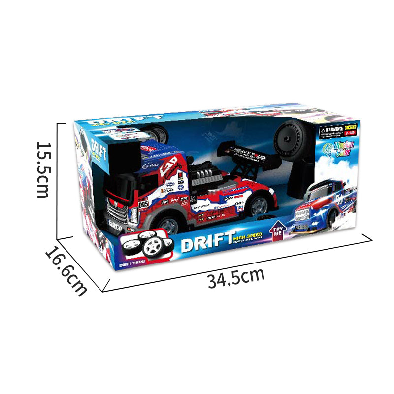 2.4G R/C Drift Truck With Light 2-C Ass'D