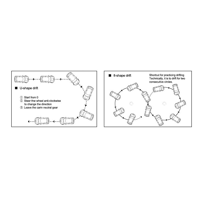 2.4G R/C Drift Truck With Light 2-C Ass'D