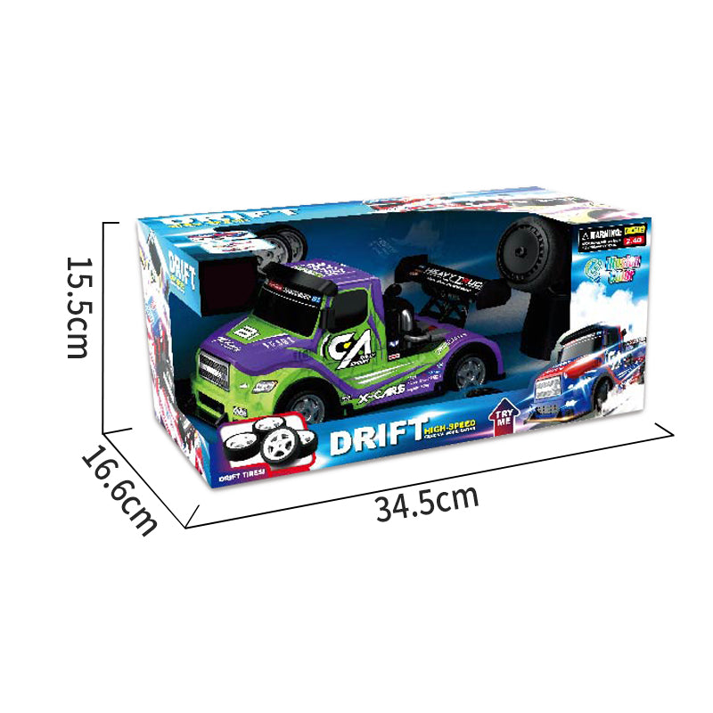 2.4G R/C Drift Truck With Light 2-C Ass'D