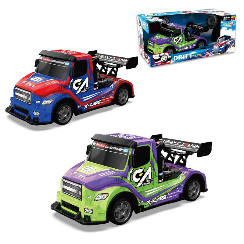 2.4G R/C Drift Truck With Light 2-C Ass'D