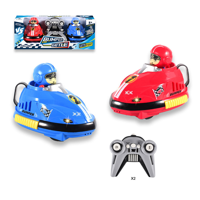 2.4G 6-Way R/C Bumper Car With Light And Music 2-C Ass'D