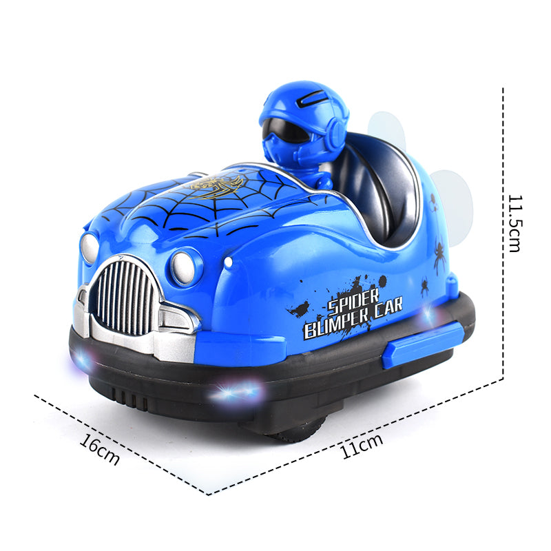 2.4G 6-Way R/C Bumper Car With Light 2-C Ass'D