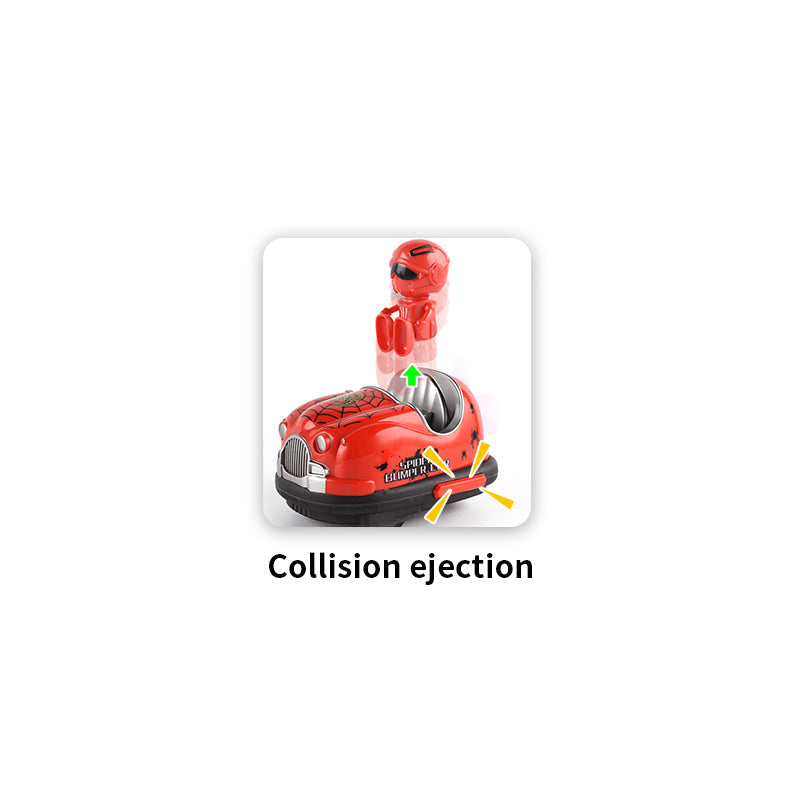 2.4G 6-Way R/C Bumper Car With Light 2-C Ass'D