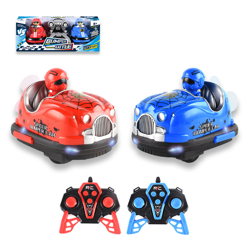 2.4G 6-Way R/C Bumper Car With Light 2-C Ass'D