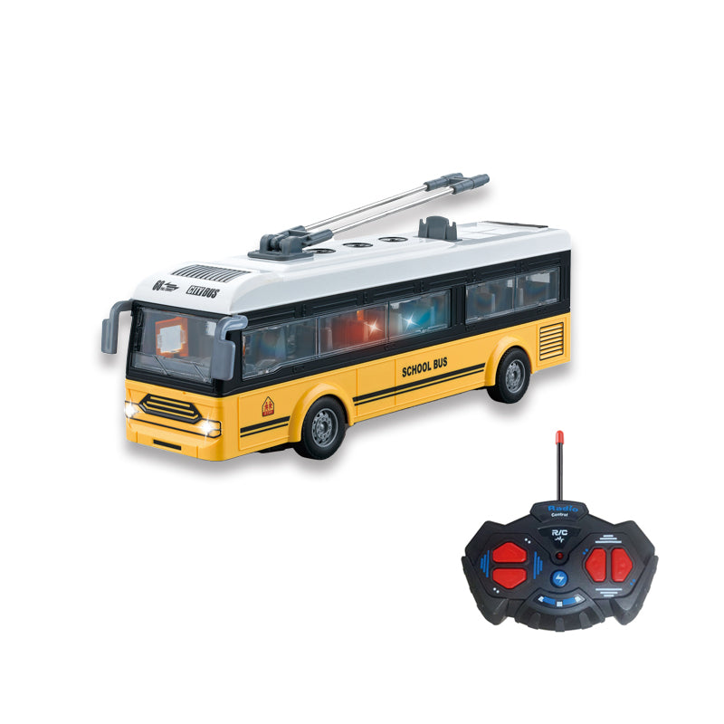 1:30 4-Way R/C School Bus With Light