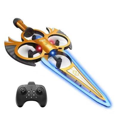2.4G R/C Stunt Flying Sword With Light 4-C Ass'D