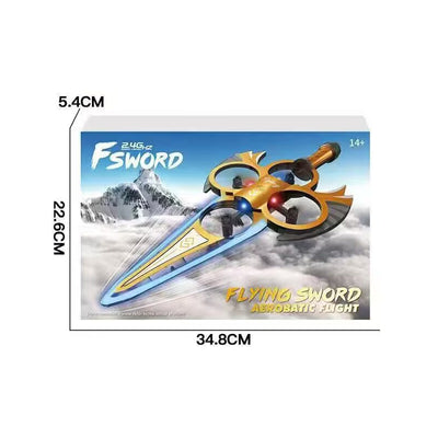 2.4G R/C Stunt Flying Sword With Light 4-C Ass'D